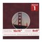 Dark Red Suede Mat Board for 16x16 Frames - Circle Opening for 8x8 Photos